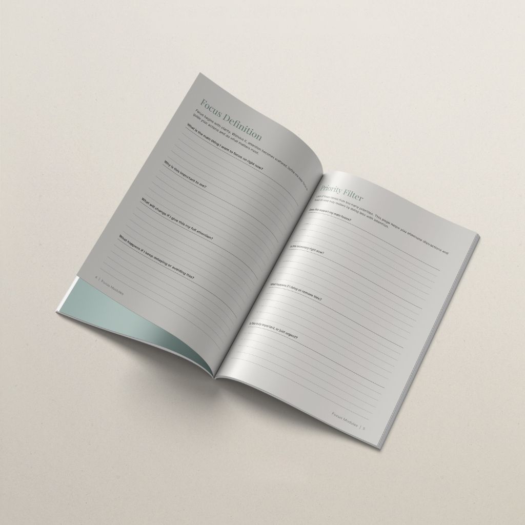Focus Modules — Focus Definition and Priority Filter pages